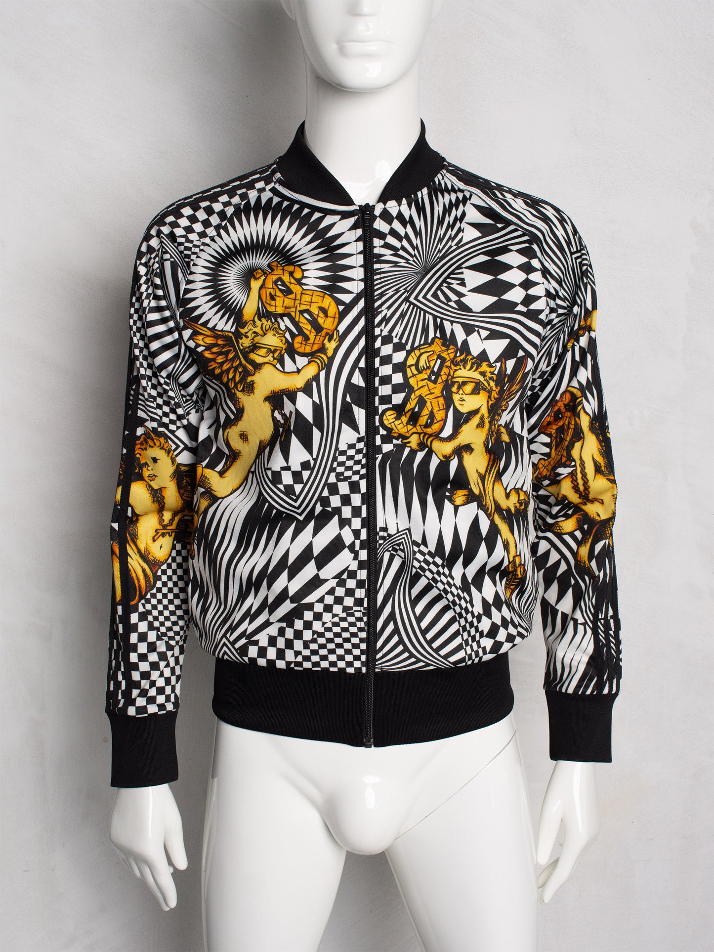 adidas Originals by Jeremy Scott - A/W 2013 - opart track jacket - men's size M