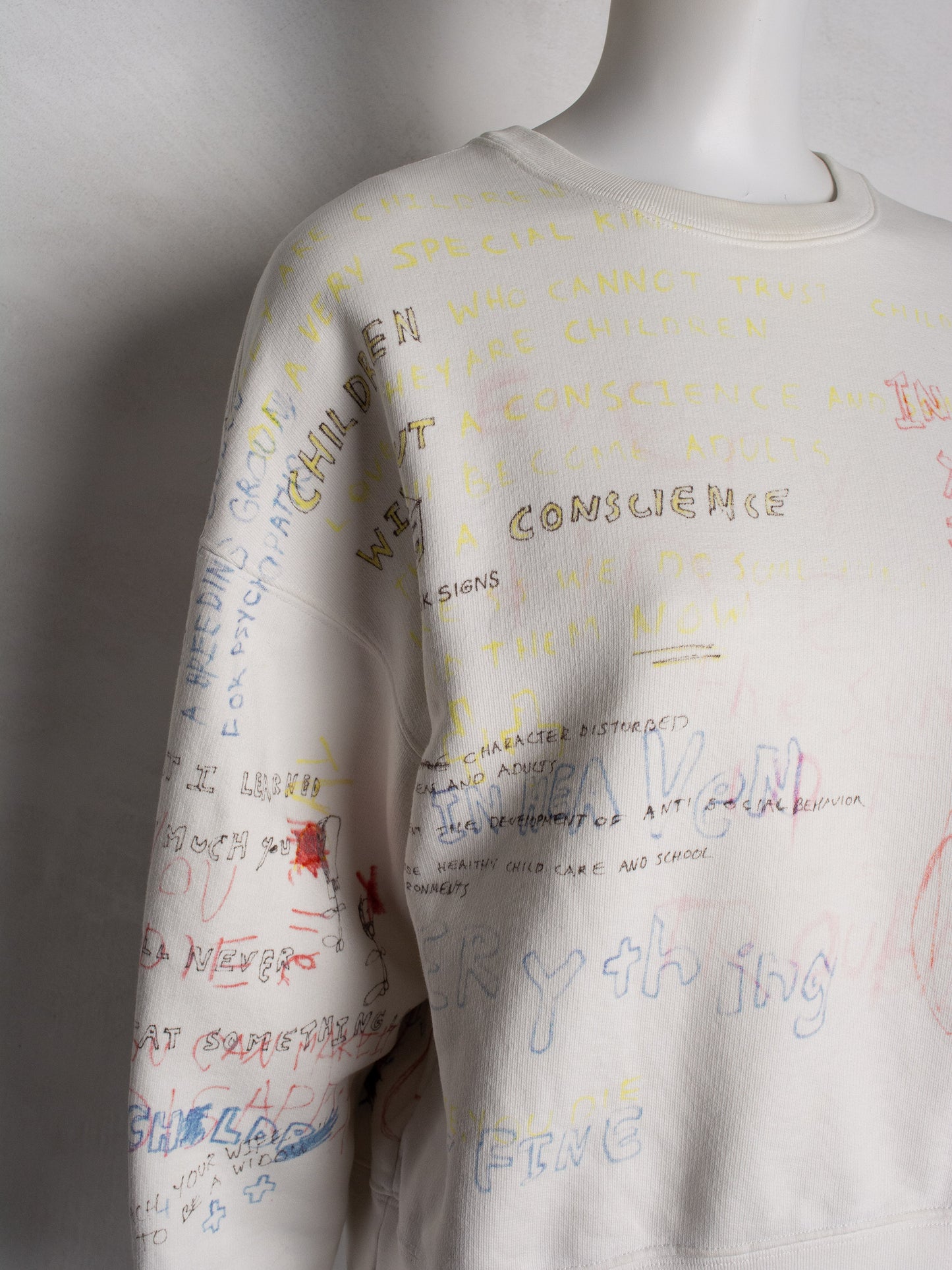 YEEZY Season 5 scribble crewneck - unisex size S