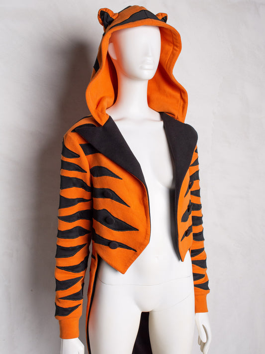 adidas Originals by Jeremy Scott A/W 2011 Tuxedo Jacket Tiger - men's size S