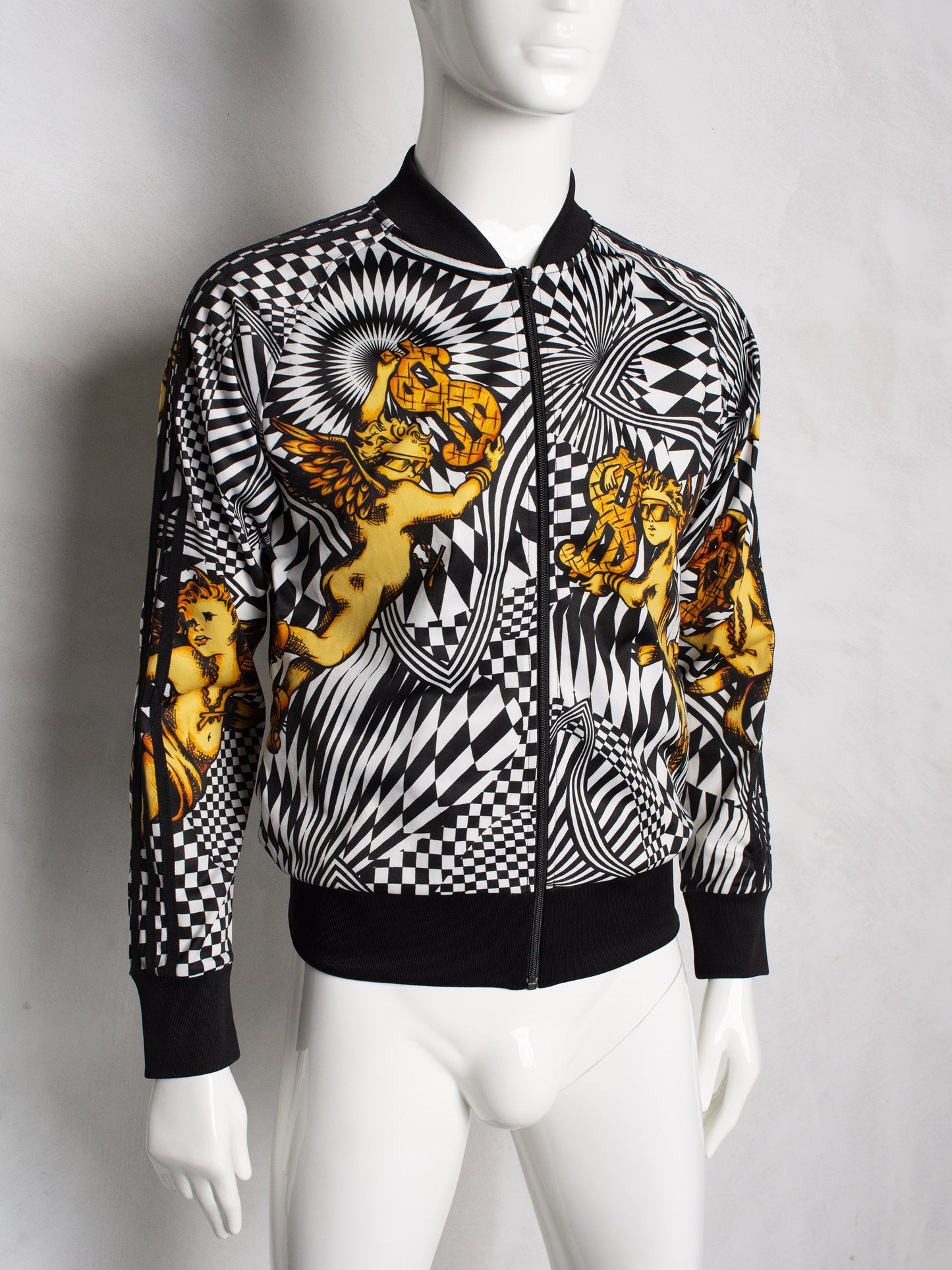 adidas Originals by Jeremy Scott - A/W 2013 - opart track jacket - men's size M