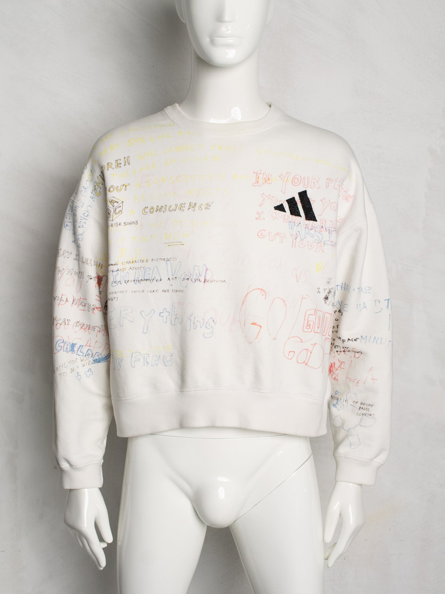 YEEZY Season 5 scribble crewneck - unisex size S