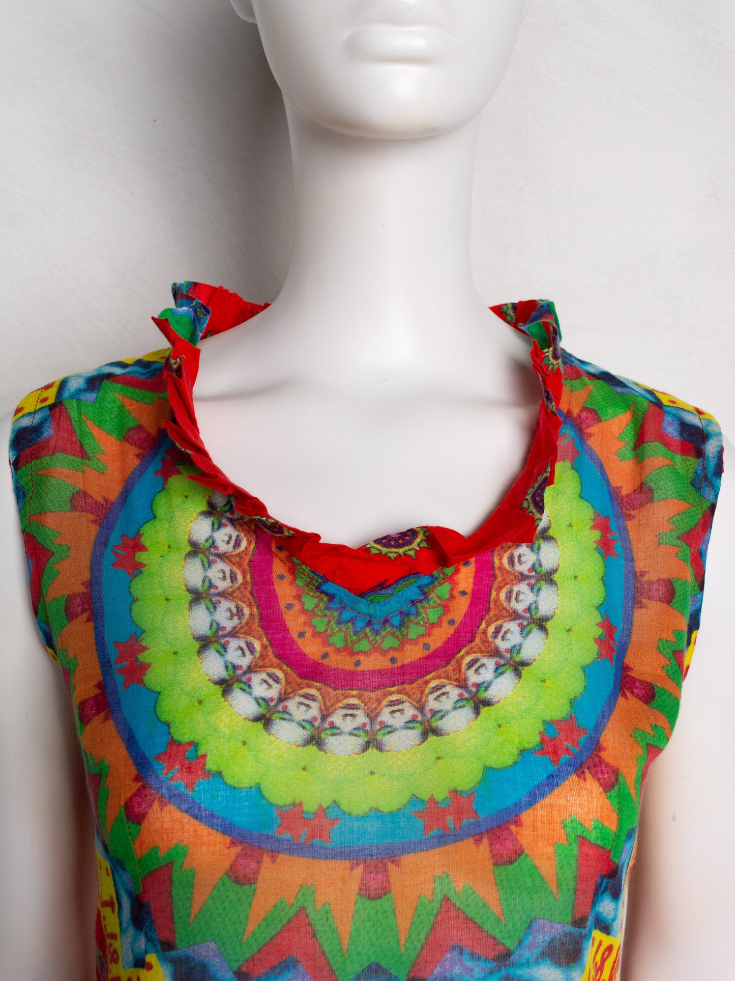 Wild & Lethal Trash S/S 1997 psychedelic mini dress