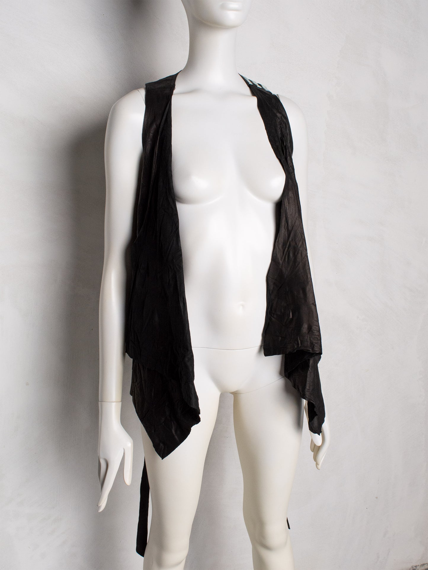 Y-3 S/S 2011 leather vest - size M