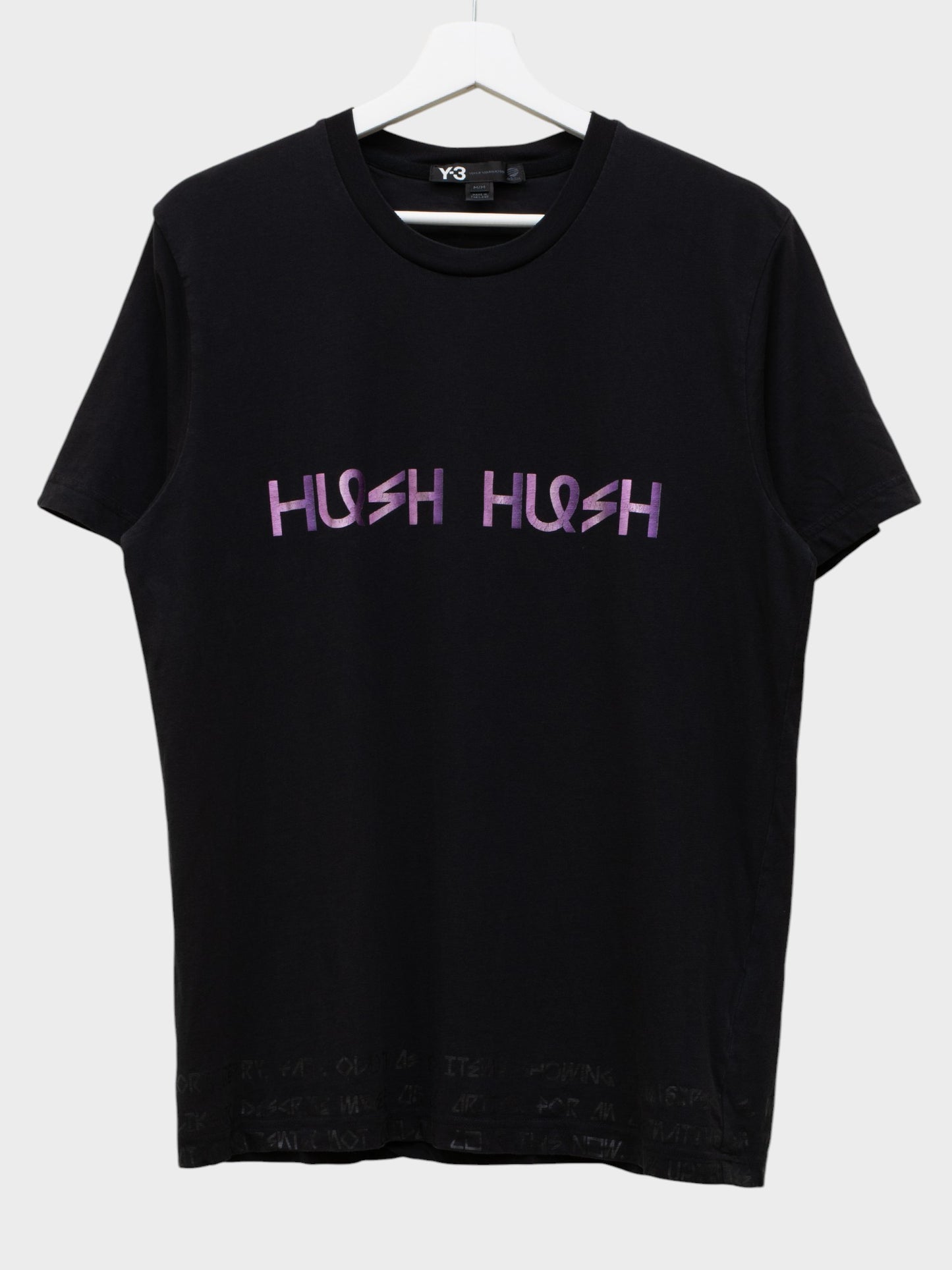 Y-3 - S/S 2014 - "Hush Hush" t-shirt - size M