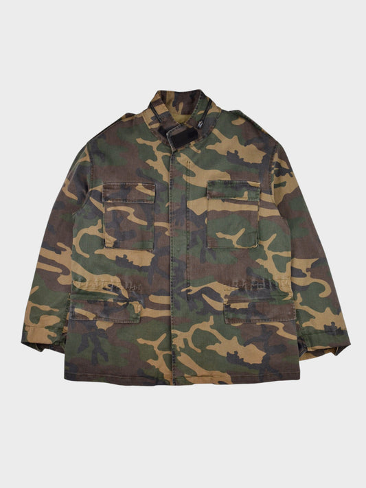 YEEZY Season 4 (2017) - camo military jacket - size M