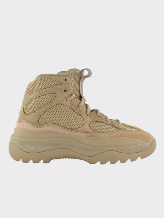YEEZY Season 7 (2018) - Thick Suede, Mesh and Nubuck Desert Boot (Taupe) - size 40