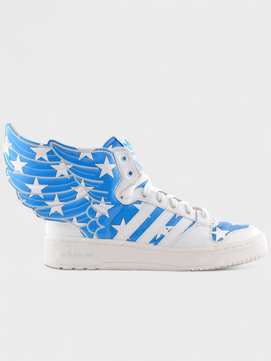 adidas Originals by Jeremy Scott - S/S 2012 - JS Wings 2.0 "Stars & Stripes" - size 42 2/3