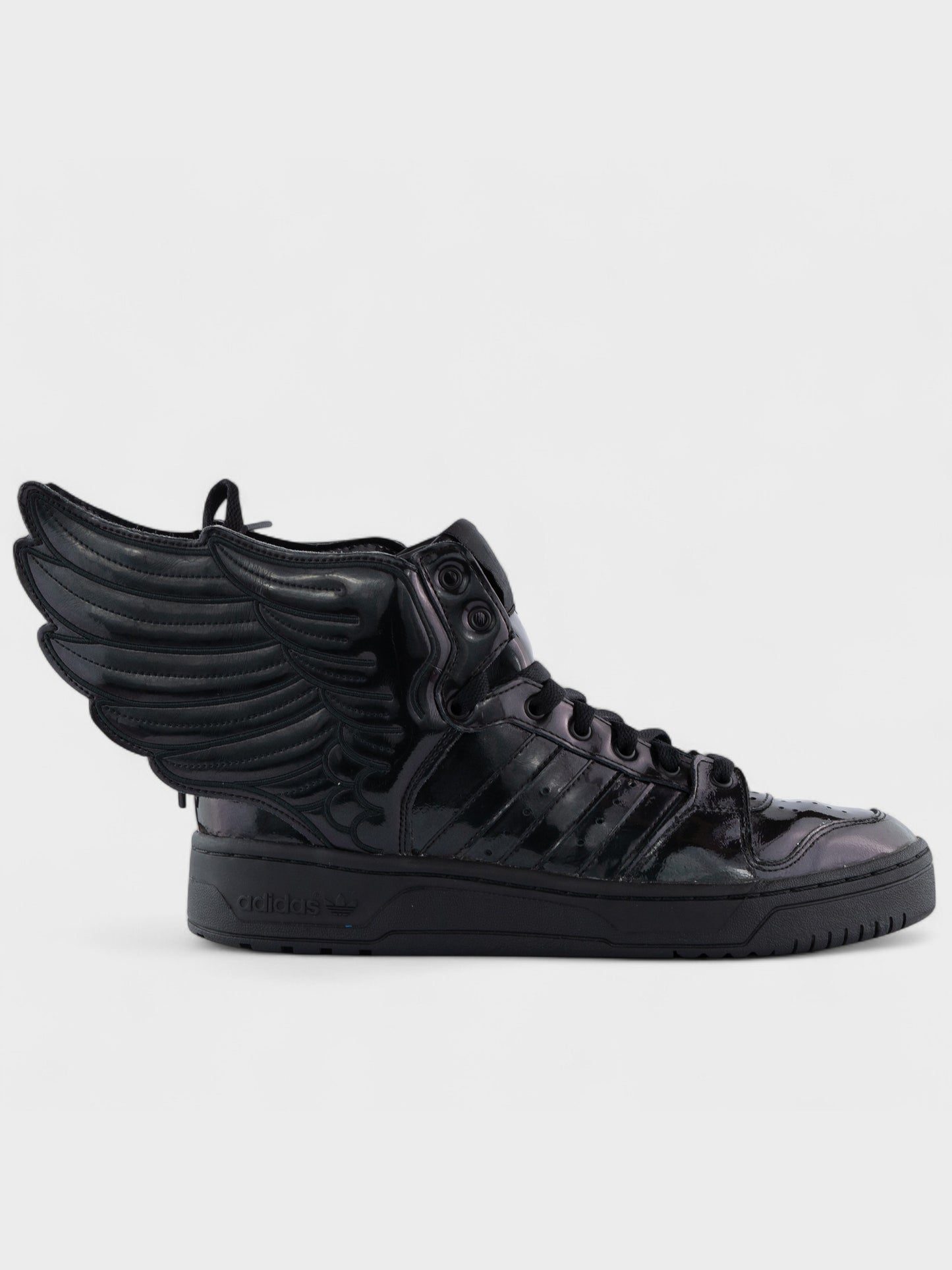 adidas Originals by Jeremy Scott - S/S 2013 - JS Wings 2.0 "Patent Black" - size 42