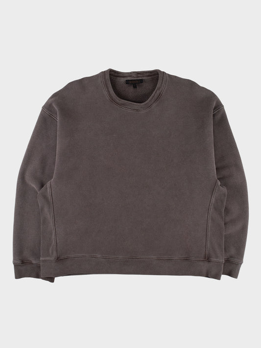 YEEZY Season 3 (2016) - Ribbed Crew Sweat (Onyx Earth) - size M