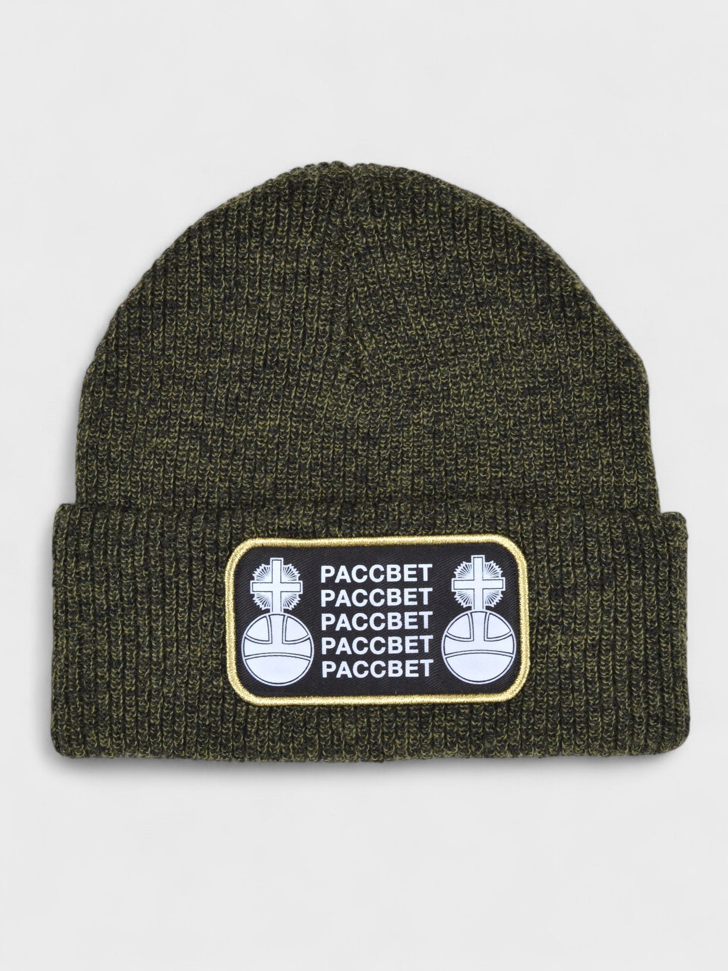 PACCBET - Rassvet 2 (2017) - cross logo beanie (Khaki)
