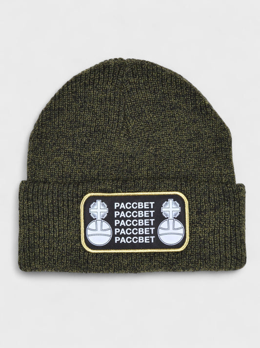 PACCBET - Rassvet 2 (2017) - cross logo beanie (Khaki)