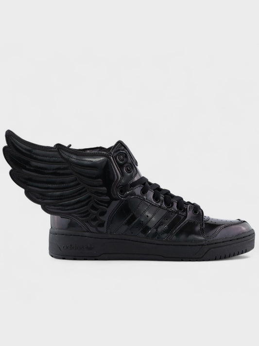 adidas Originals by Jeremy Scott - S/S 2013 - JS Wings 2.0 "Patent Black" - size 43 1/3