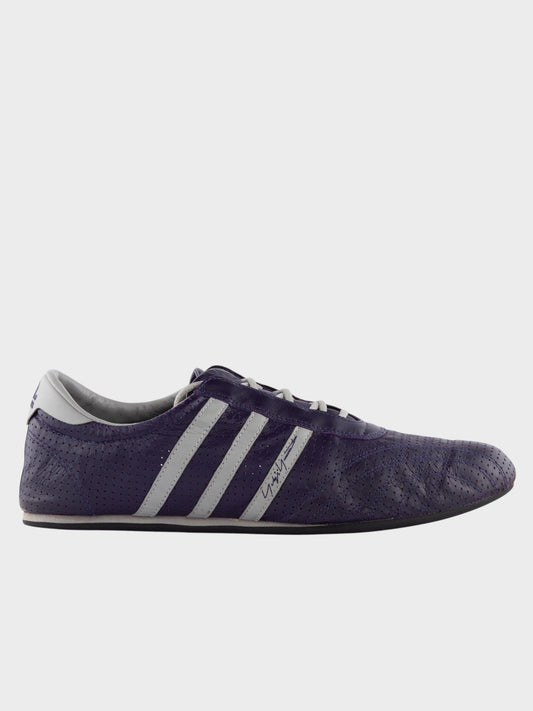 Adidas X Yohji Yamamoto - S/S 2002 - Prajna Lo (Eggplant/Aluminium) - size 44 2/3