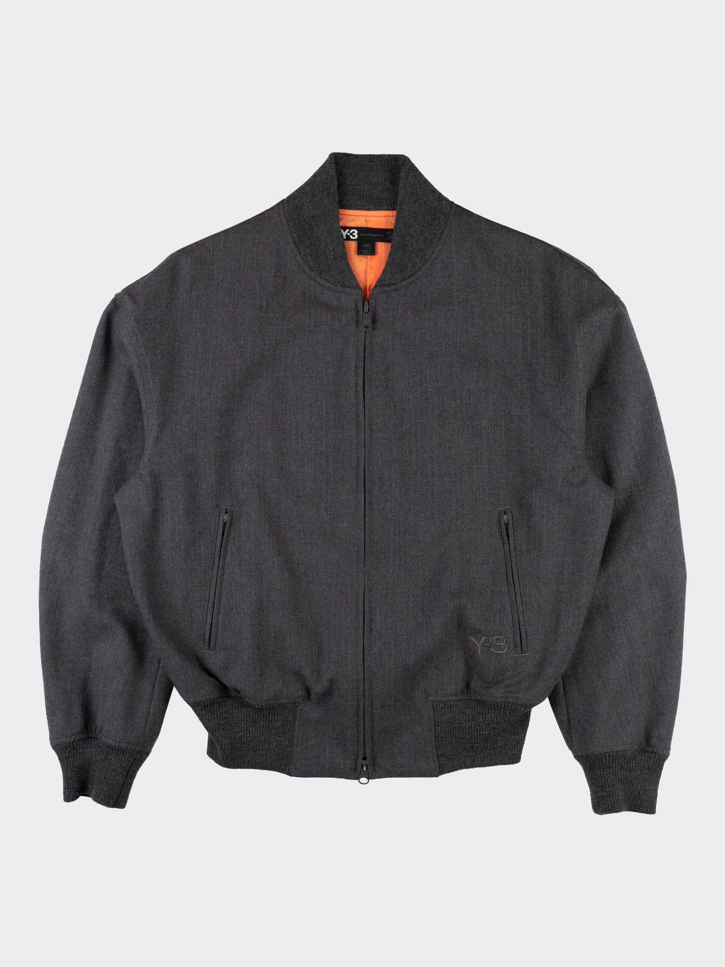 Y-3 - (sample) wool bomber jacket - size S