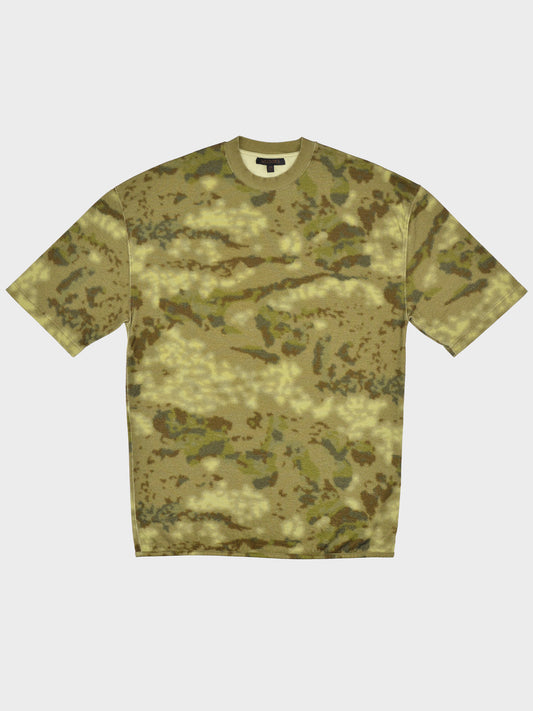 YEEZY Season 3 (2016) - Heavy Knit Tee (Camo) - size XS