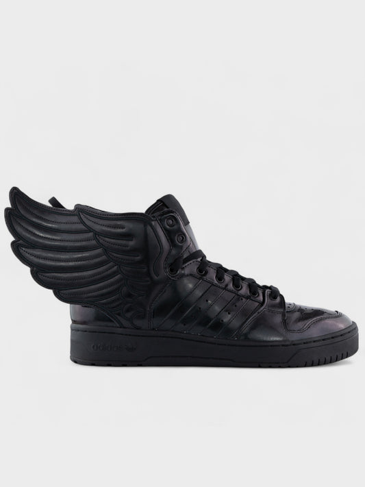 adidas Originals by Jeremy Scott - S/S 2013 - JS Wings 2.0 "Patent Black" - size 46