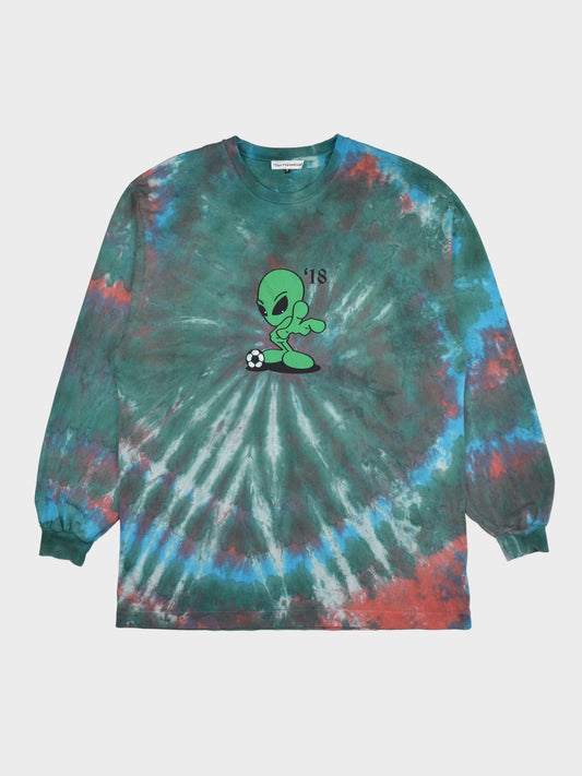 Gosha Rubchinskiy - S/S 2018 - World Cup alien tie-dye long sleeve - size S