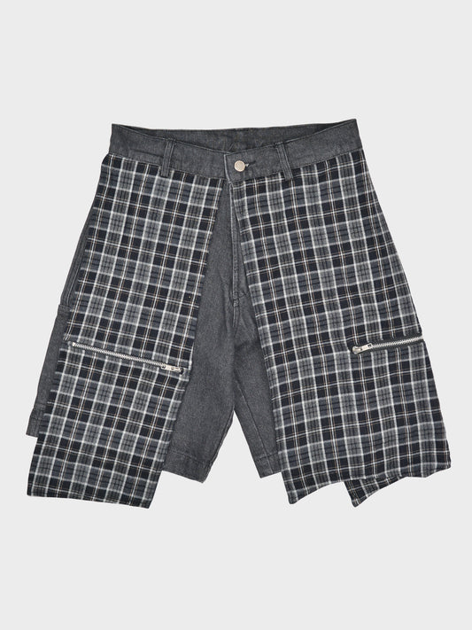 Youths in Balaclava - S/S 2021 "Godstar" - Flannel Shorts - size S