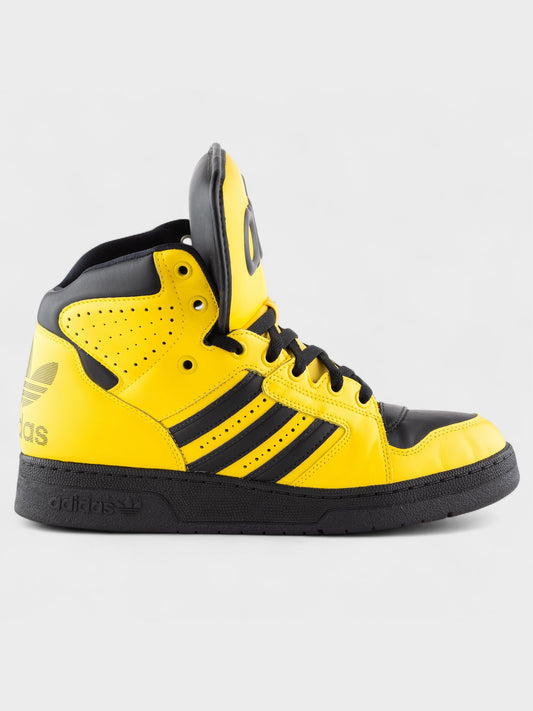 adidas Originals by Jeremy Scott - S/S 2012 Instinct Hi (Black/Yellow) - size 44