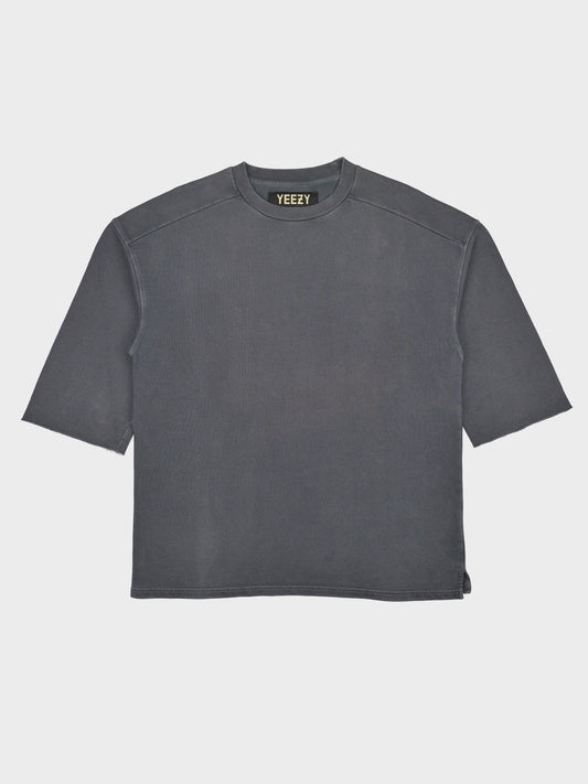 YEEZY Season 1 (2015) - Short Sleeve Crew Sweat (Caviar) - size XS