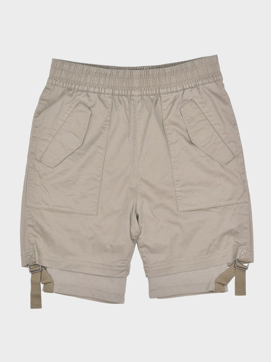Helmut Lang - S/S 2017 - Double Layer Short (Tawny) - size S