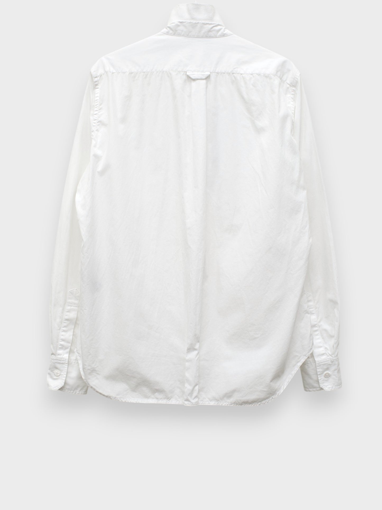 Y-3 - A/W 2011 - shirt with rib collar (white) - size L