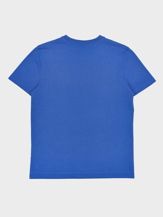 Gosha Rubchinskiy - S/S 2015 - OG logo t-shirt (blue) - size S