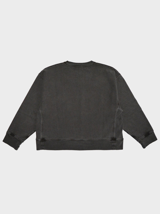 YEEZY Season 3 (2016) - Fleece Crew Sweat (Onyx Dark) - size M
