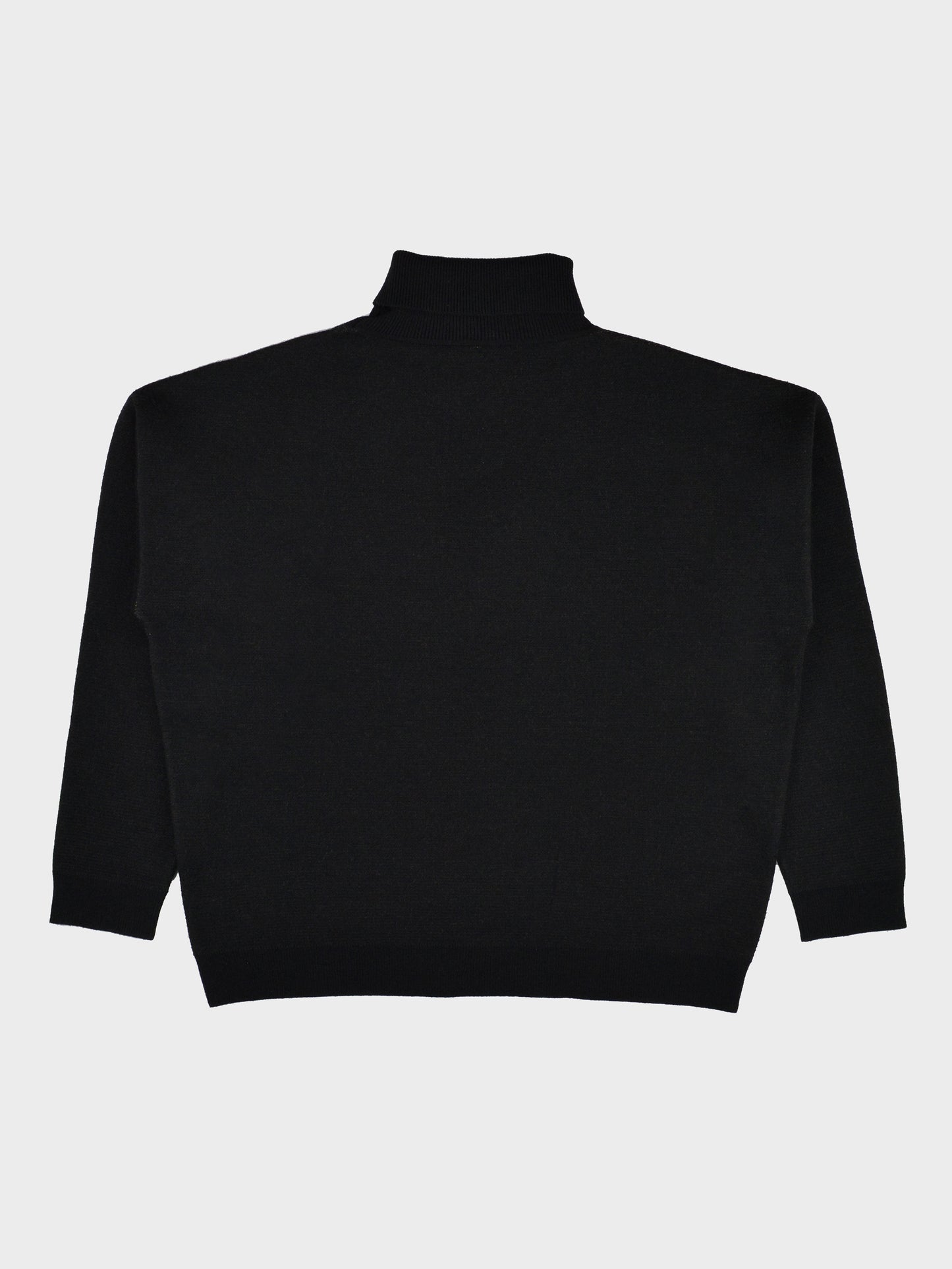 Gosha Rubchinskiy - A/W 2017 - Kazimir Malevich geometry turtleneck sweater (black) - size XL