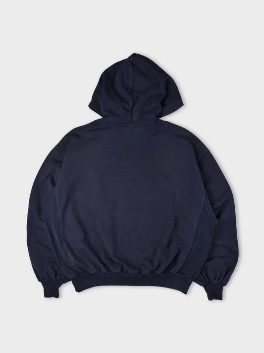 Gosha Rubchinskiy - S/S 2018 - "DJ" hoodie (navy) - size XS