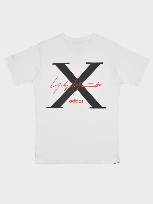 Yohji Yamamoto X Adidas - A/W 2011 - 10th Anniversary "X" t-shirt - size 3