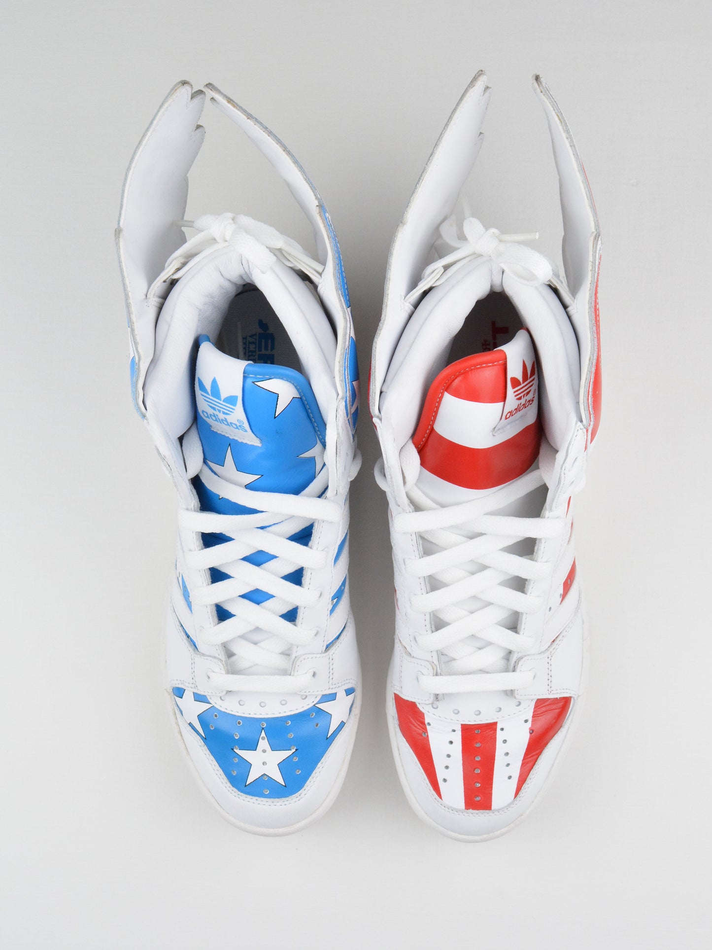 adidas Originals by Jeremy Scott - S/S 2012 - JS Wings 2.0 "Stars & Stripes" - size 42 2/3