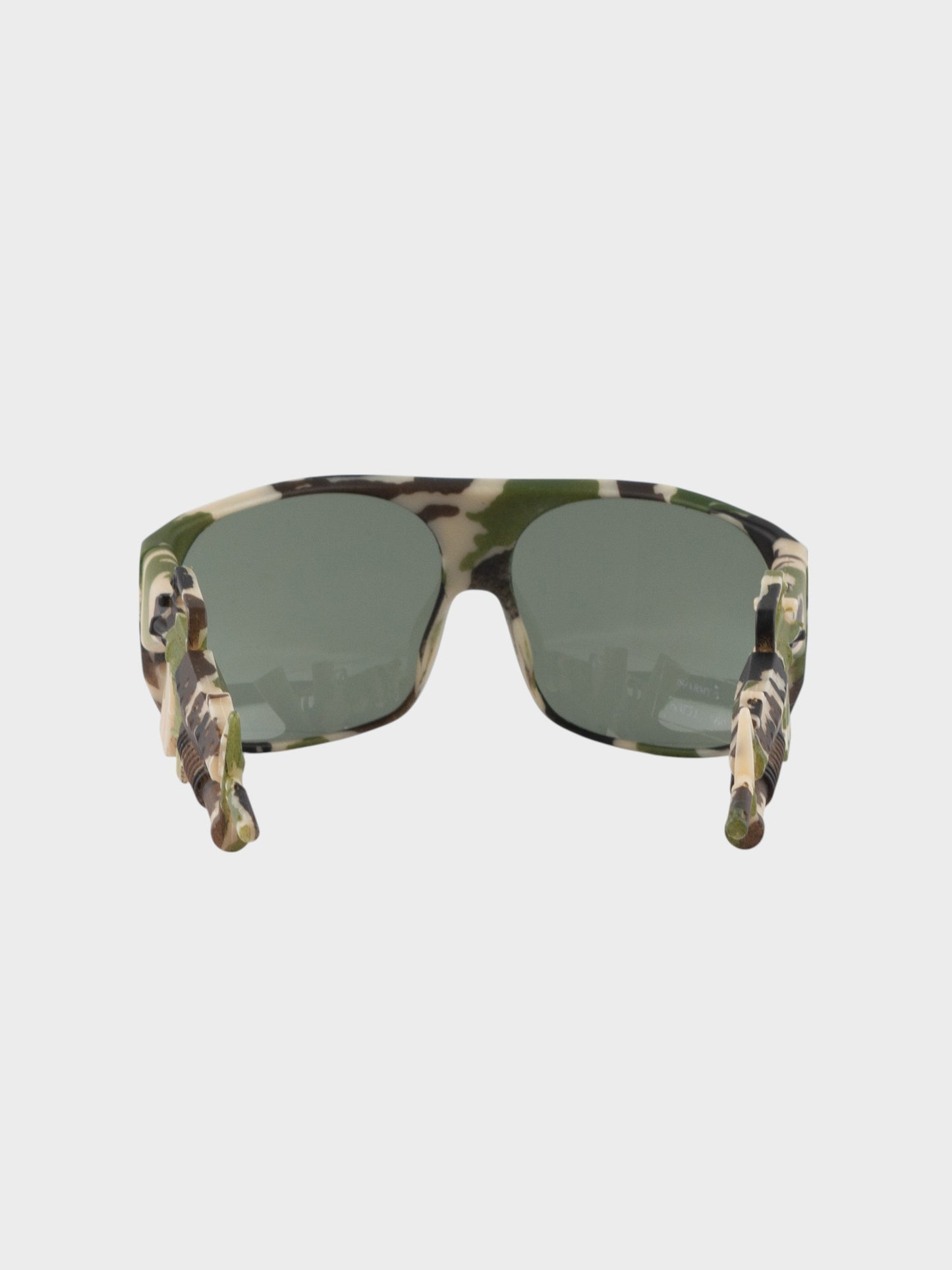Linda Farrow X Jeremy Scott - S/S 2013 - army sunglasses (green camo)