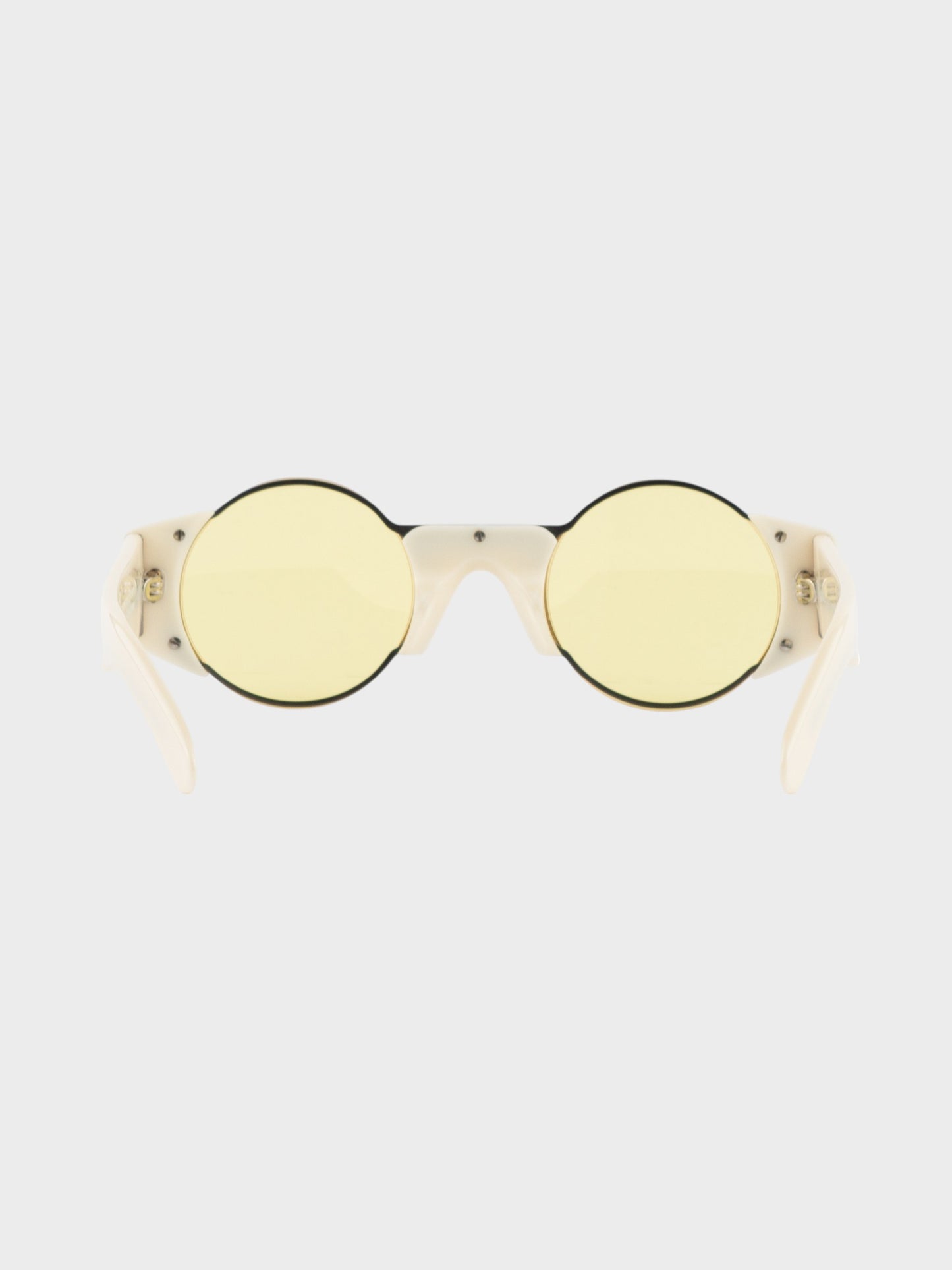 SUPER by Retrosuperfuture X Gosha Rubchinskiy - S/S 2017 - 0AQ sunglasses (white/yellow)