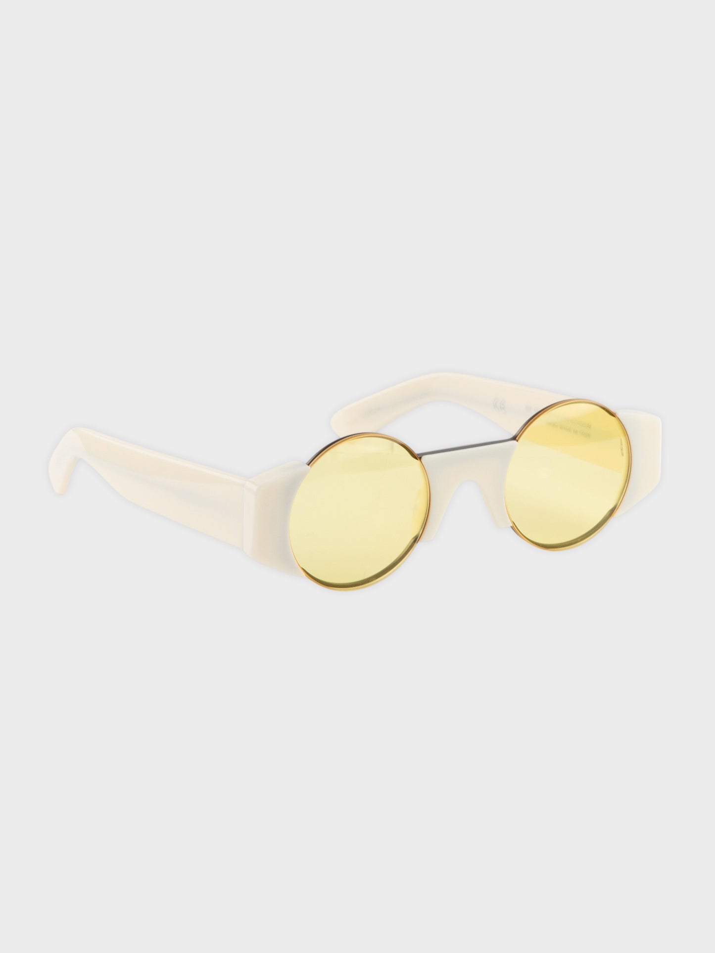 SUPER by Retrosuperfuture X Gosha Rubchinskiy - S/S 2017 - 0AQ sunglasses (white/yellow)