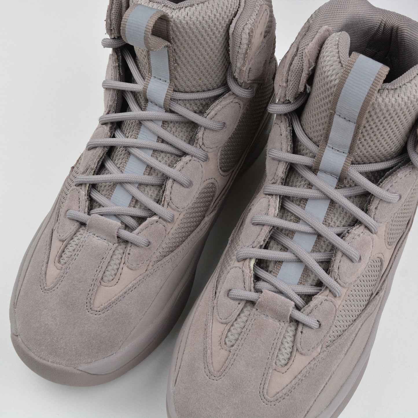 YEEZY Season 7 (2018) - Thick Suede, Mesh and Nubuck Desert Boot (Cinder) - size 42