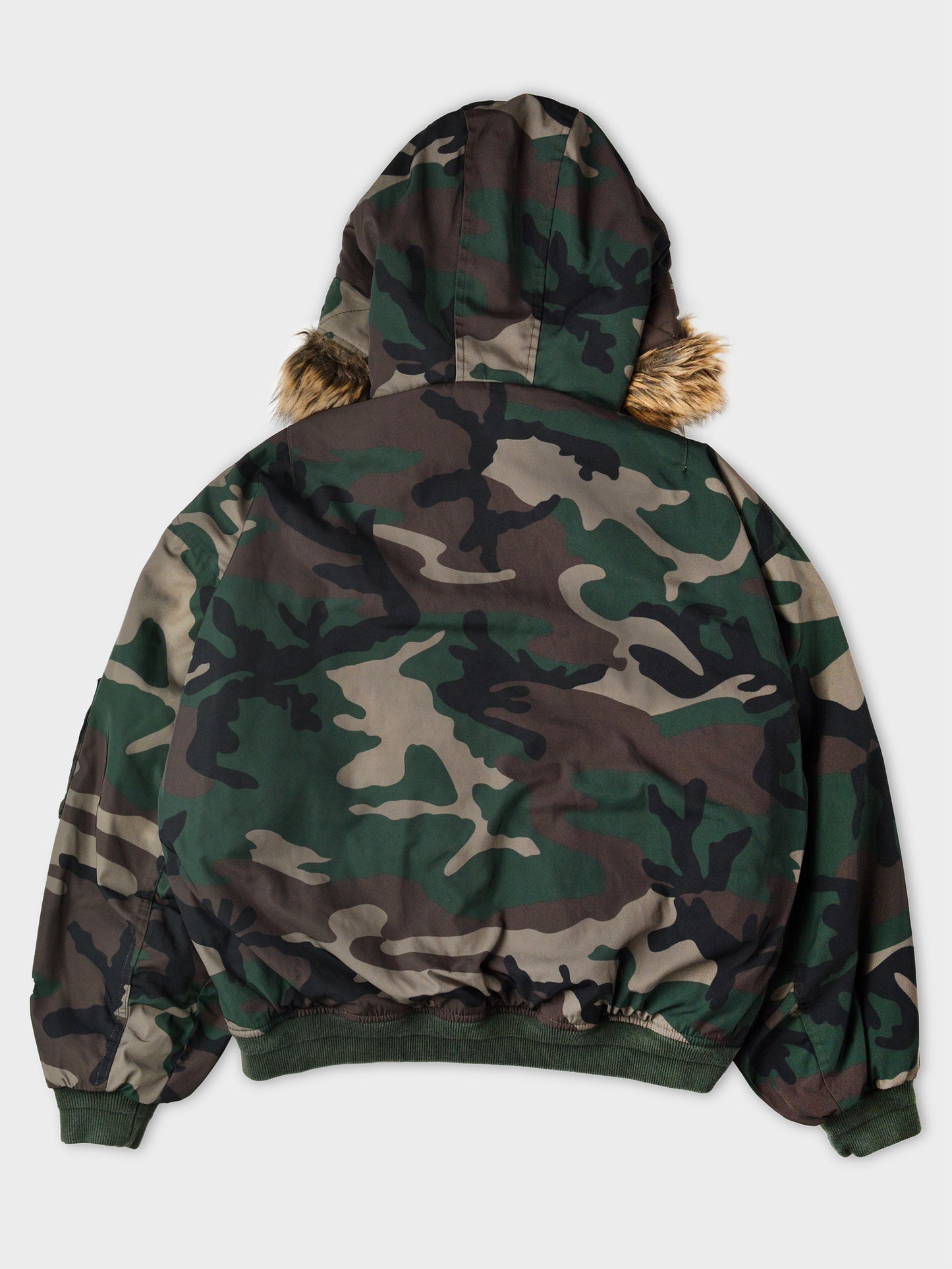 YEEZY Season 5 (2017) - camo hooded bomber jacket - size S