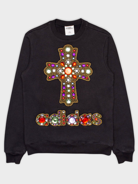 adidas Originals by Jeremy Scott - A/W 2010 - Cross Sweatshirt - size S
