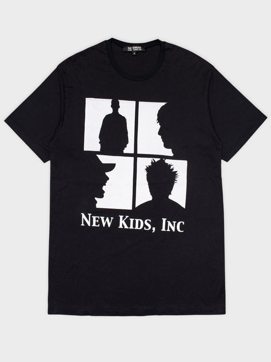Raf Simons - S/S 2003 - "New Kids, Inc." t-shirt (black) - size 46