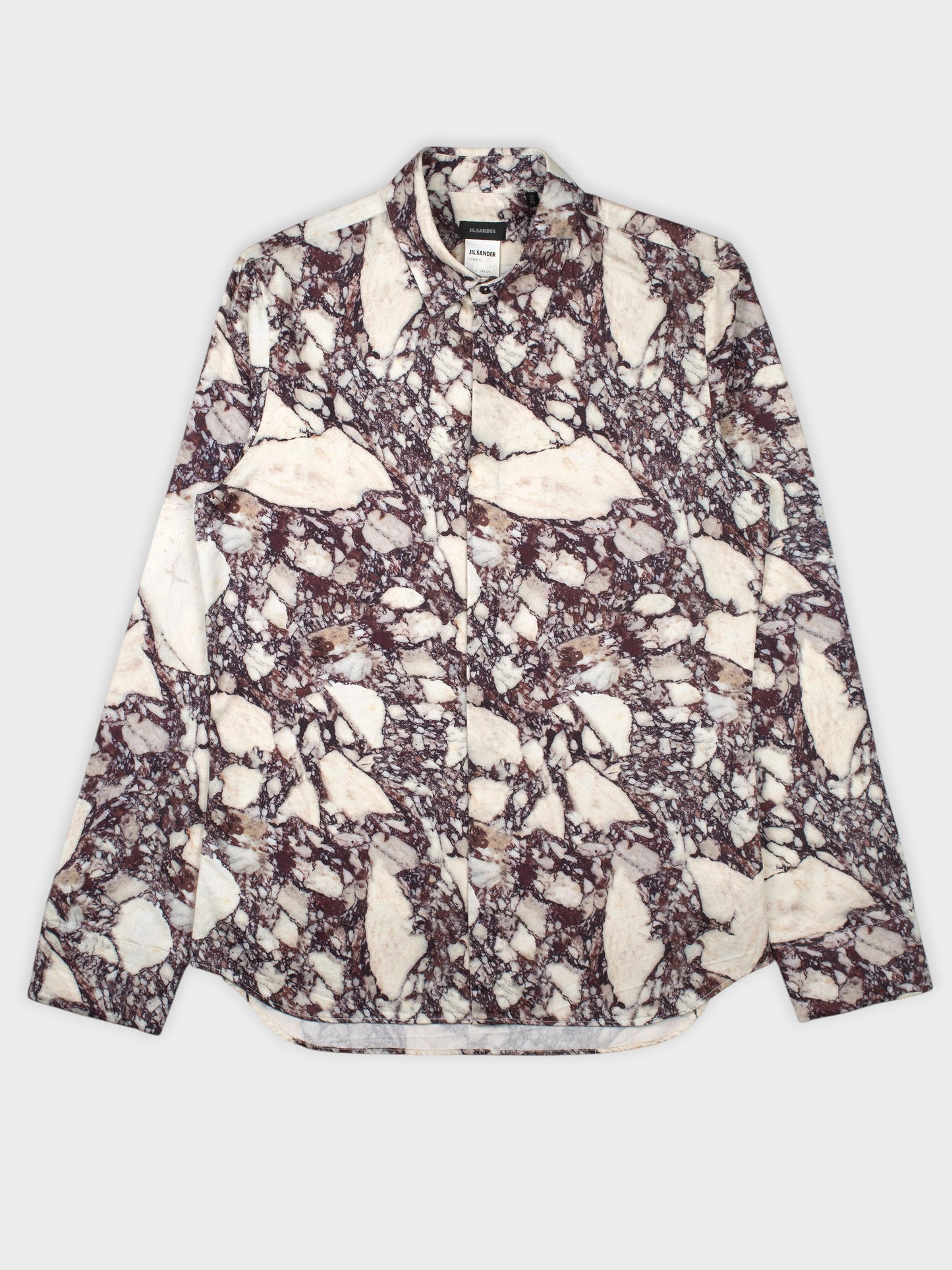 M247090-500 Jil Sander by Raf Simons A/W 2008 marble shirt