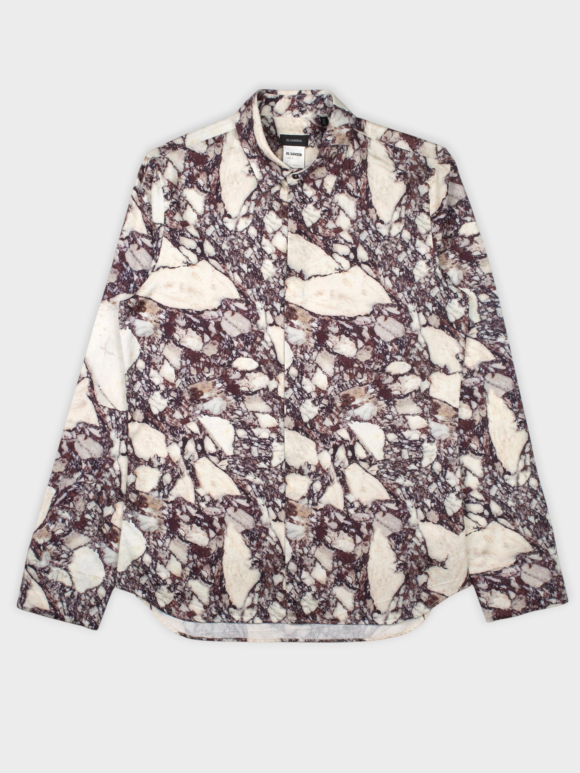 M247090-500 Jil Sander by Raf Simons A/W 2008 marble shirt