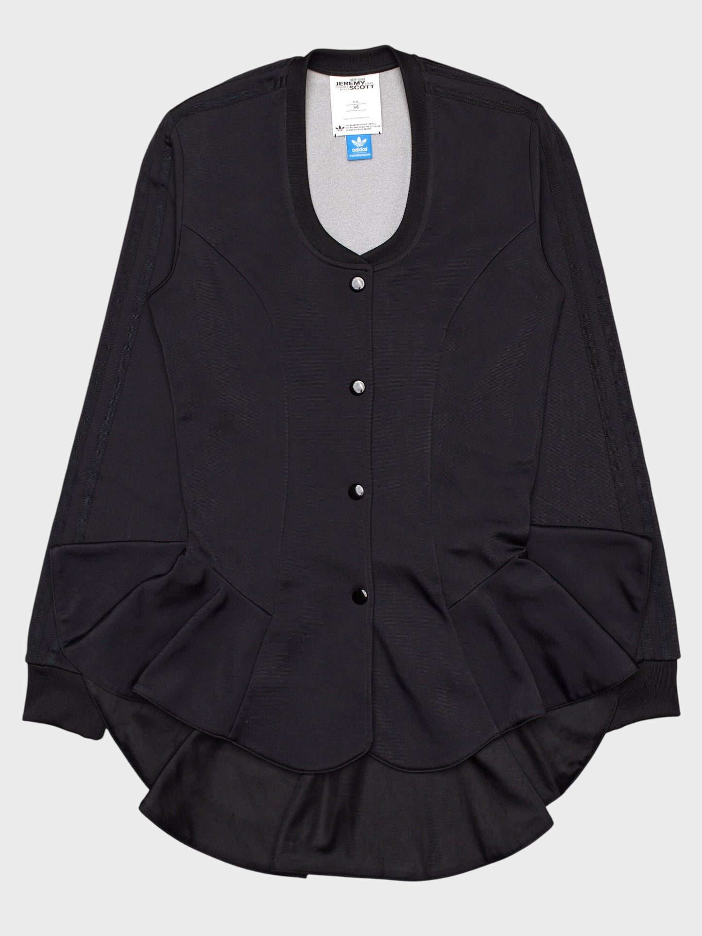 adidas Originals by Jeremy Scott - S/S 2011 - Peplum Track Top - size 34