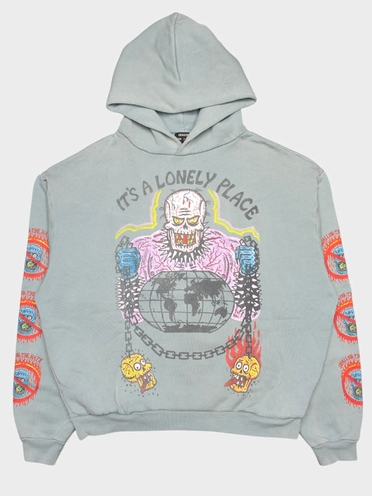 YEEZY Season 6 (2018) - Kanye West X XXXTENTACION hoodie (Glacier) - size M
