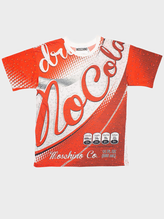Moschino Couture - 2010's - MoCola oversized t-shirt - size XS