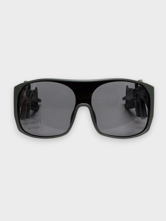 Linda Farrow X Jeremy Scott - S/S 2013 - Army sunglasses (military green)