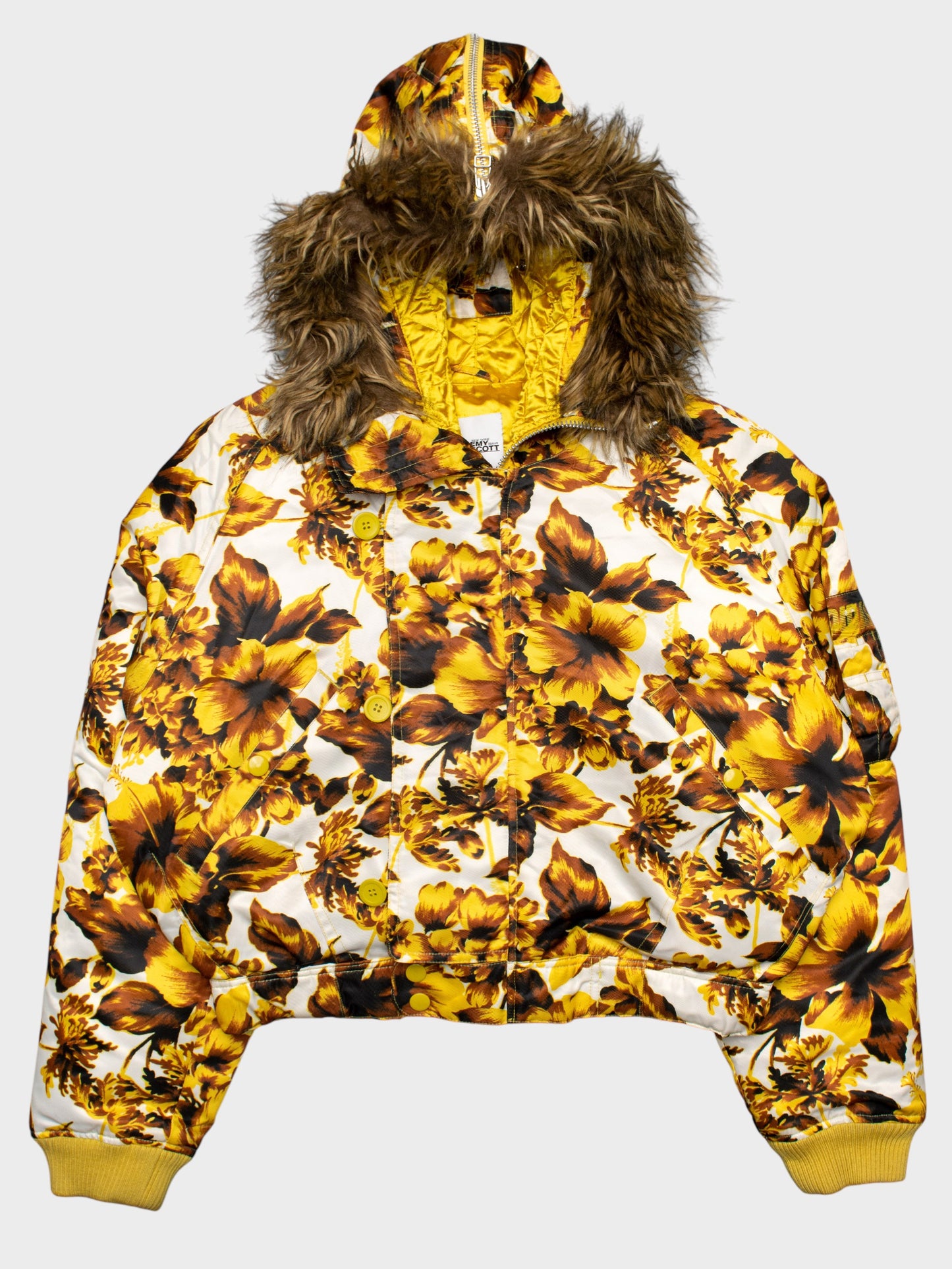 adidas Originals by Jeremy Scott - A/W 2013 - Golden Flower Down Jacket - size M