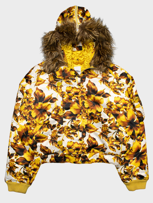 adidas Originals by Jeremy Scott - A/W 2013 - Golden Flower Down Jacket - size M
