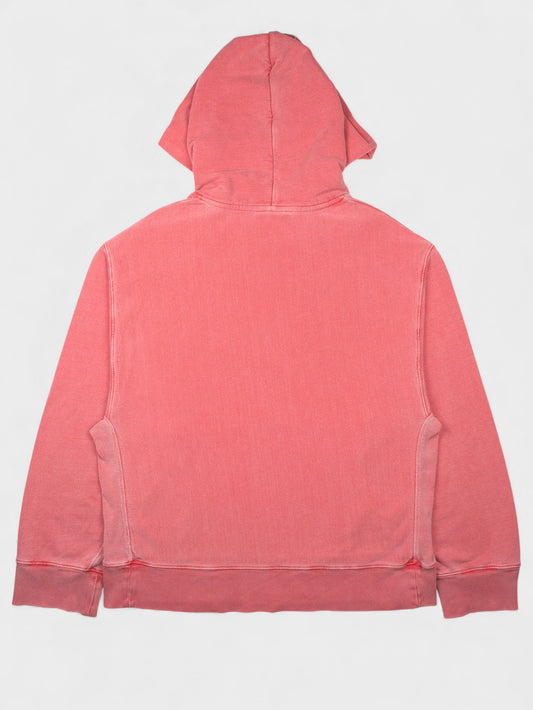 YEEZY Season 3 (2016) - Fleece Hoodie (Fluoro Red) - size S