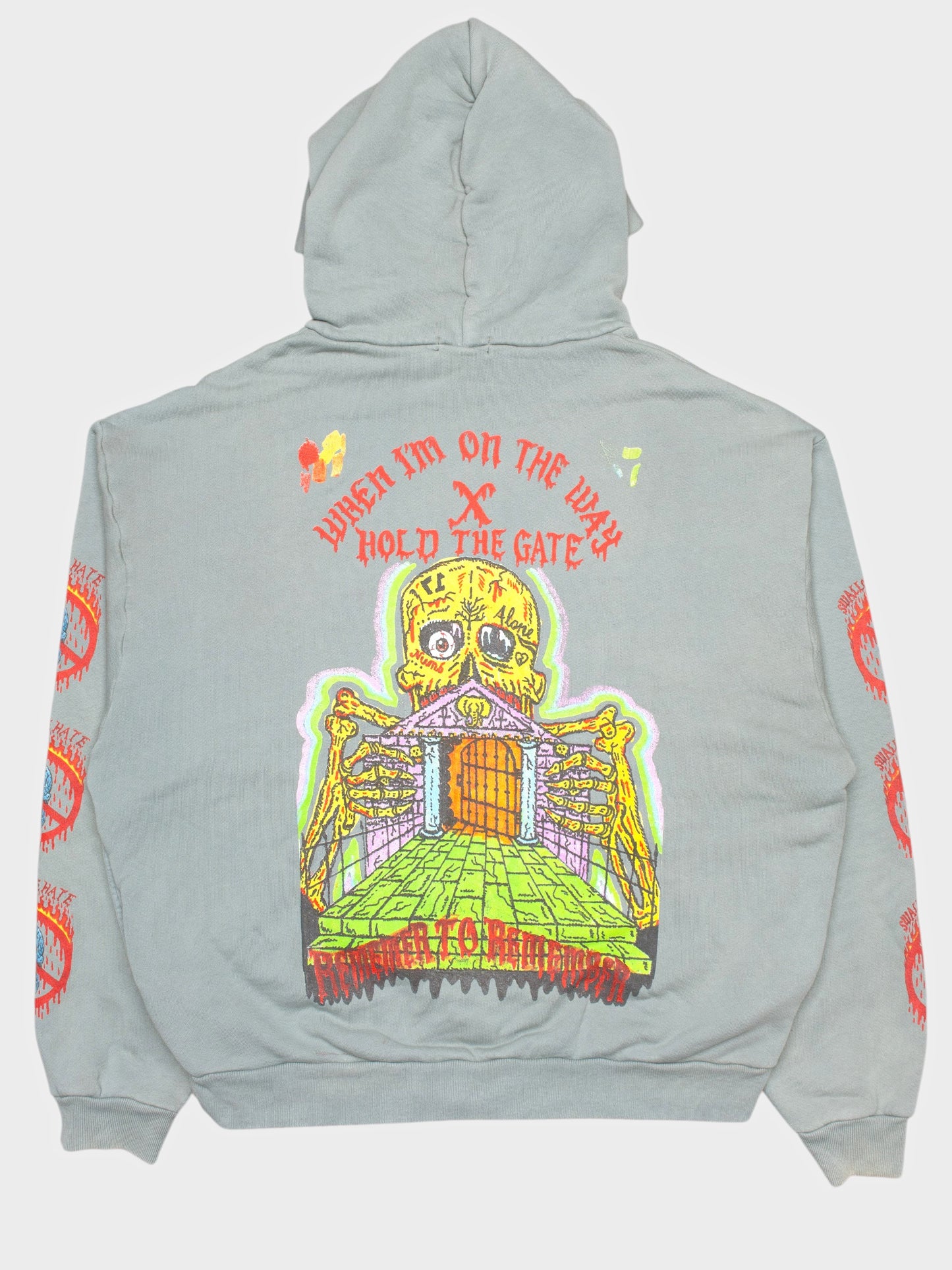 YEEZY Season 6 (2018) - Kanye West X XXXTENTACION hoodie (Glacier) - size M