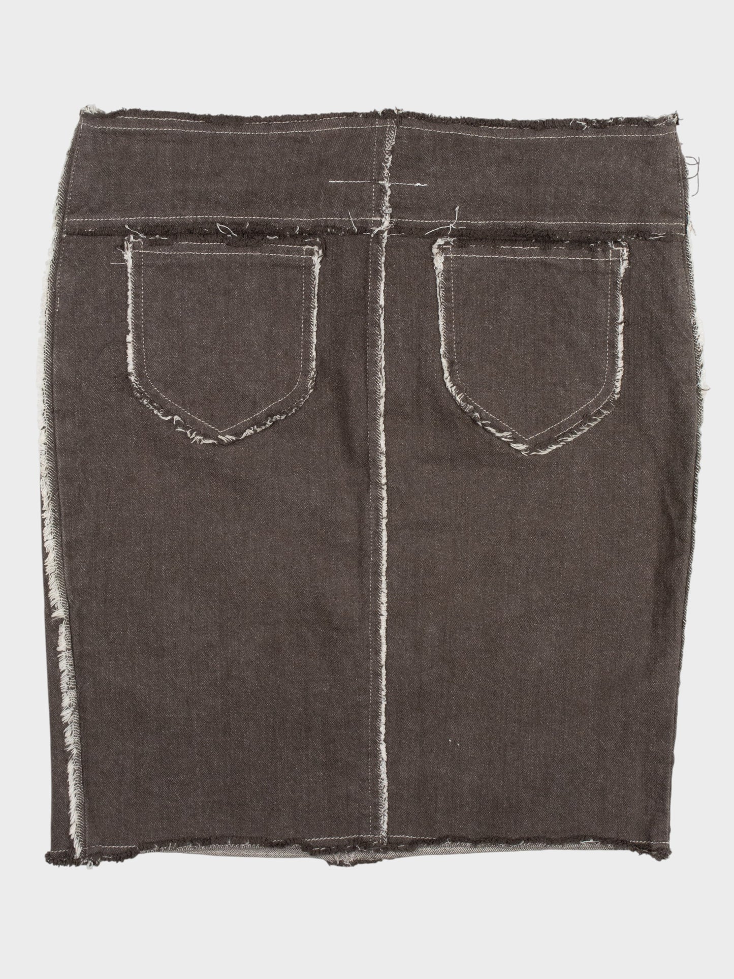 Maison Martin Margiela - A/W 2006 - Line 6 deconstructed denim skirt - size 38